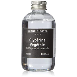 SERGE D'ESTEL PARIS Glycerin 100 ml 100% Pure and Natural Moisturising Active Ingredient Smoothing Softener. Cosmetic main preparation of the softening base.