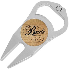 NewCharms Bride Golf Ball Marker Divot Repair Tool Bottle Opener