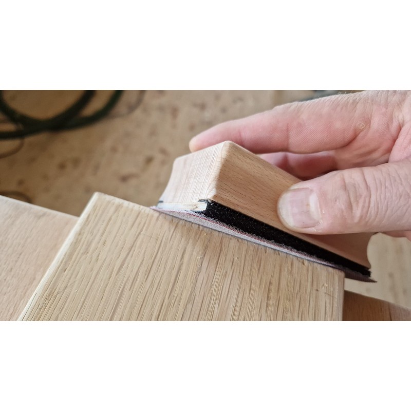 Sanding Block with Velcro Fastener Dimensions 115 x 64 x