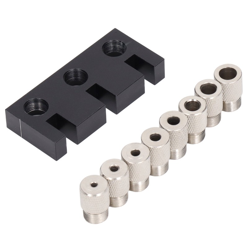 Hole Punch Locator Jig 3 in 1 Log Tenon Woodworking