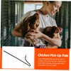 SUPVOX 1pc Chicken Catching Tool Hook Reptile Pole Catcher Chicken