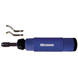 Westward 4KTU8 Deburring Tool Kit, Series B, 4 Pcs