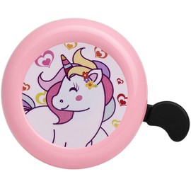MINI-FACTORY Pink Unicorn Bike Bell for Kids – Cute Bicycle Accessory for Girls and Toddlers