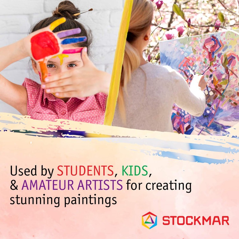 STOCKMAR ST43041 Watercolor Paints, Transparent Paints, Three Primary Colors, Set