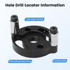 Drill Guide for Vertical Hole Drilling, Dowel Jig Kit 2/3/4/5/6/8/10mm,