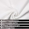 Hotel Style Cotton Shower Curtain with Snap-in Fabric Liner, Mesh