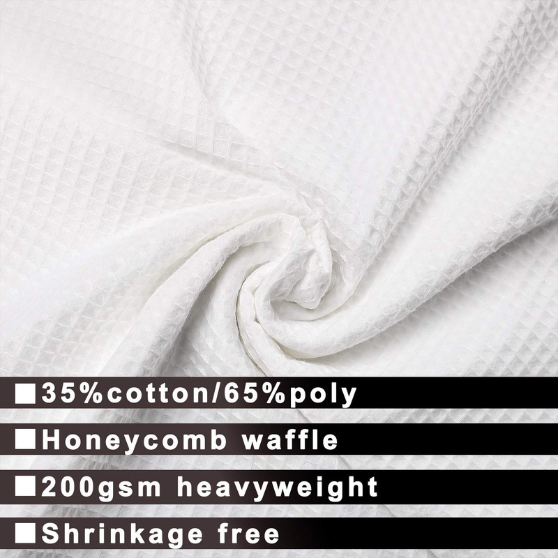 Hotel Style Cotton Shower Curtain with Snap-in Fabric Liner, Mesh