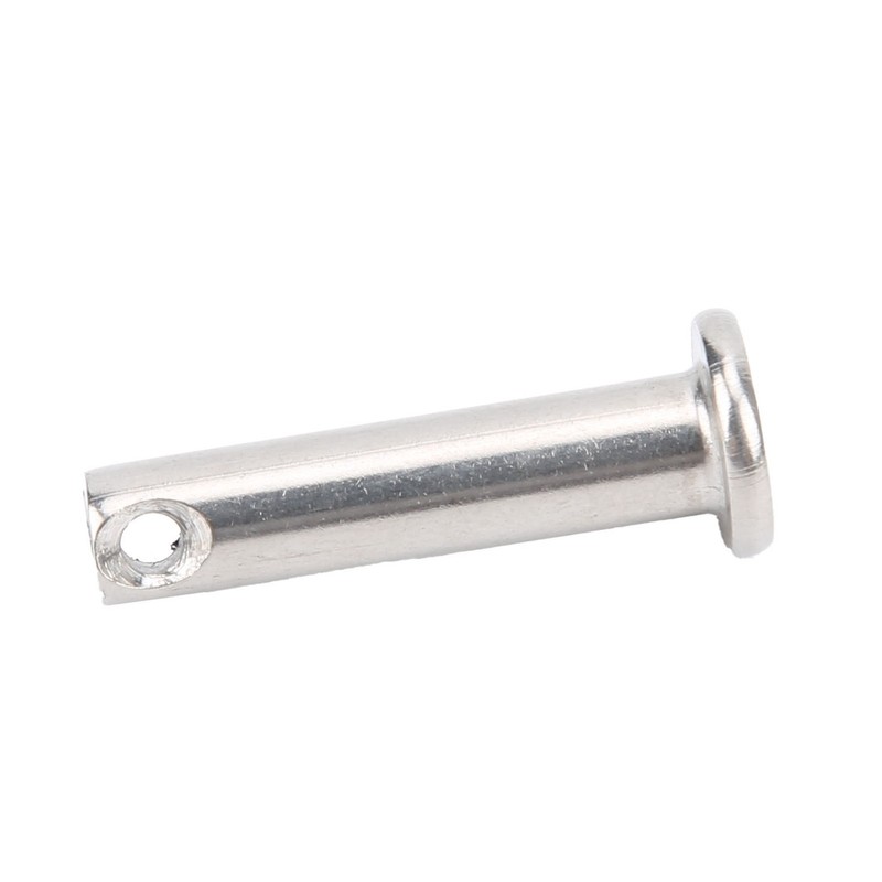 50Pcs Round Clevis Pins Flat Head 304 Stainless Steel Locating