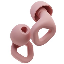 Zenz Unwind Ear Plugs for Noise Reduction - Reusable Comfy Silicone Earplugs for Sleep, Focus, Study, Work, Travel, Yoga - 8 Pair Eartips in XS/S/M/L - 27dB Hearing Protection with Carry Case - Pink