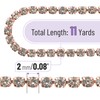Mr. Pen- Crystal Rhinestone Close Chain, 1 Roll 11 Yards,