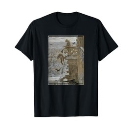 Quasimodo Overlooking Paris from Notre-Dame Gargoyle T-Shirt