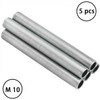CHENJIN Lamp Pipe Nipple 5PCS M10 Thread 80mm Long 1mm