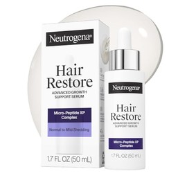 Neutrogena Hair Restore - Suero para el cabello y el cuero cabelludo sin fragancia, 1.7 fl oz