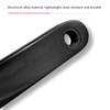 34T Bike Crankset Hollow Integrated Single Speed Round Chainring Aluminium