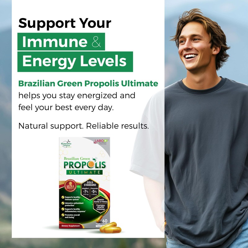 LABO Nutrition Brazilian Green Propolis Ultimate – Propolis Extract with