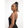 REMY ILLUSION Ponytail Extension - Tigereye Human Hair Blend Prime