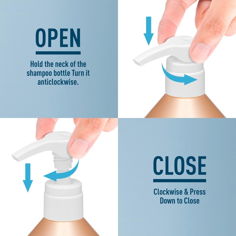 2 Pump Dispenser for Redken Shampoo and Conditioner 33.8 oz