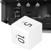 Gravity Sensor Cubic Digital Timer with Display Time Management for