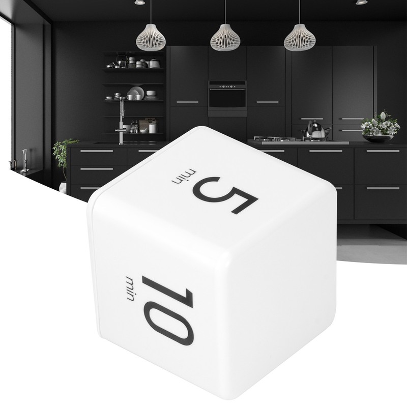Gravity Sensor Cubic Digital Timer with Display Time Management for