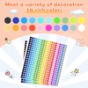6720 PCS Small Dot Stickers Round Color Coding Labels Circle