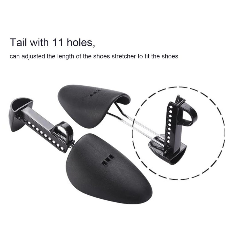 EchoDone 10 Pairs Plastic Shoe Tree Stretcher Shaper for Men