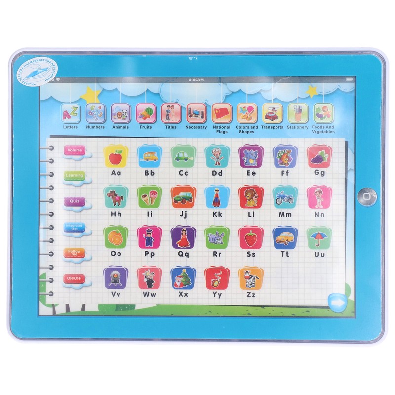 Children Learning Tablet English Letters Alphabet Tablet Kid Educational Machine