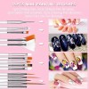 Saviland Gel Para Uñas Saviland 12 Colores Con 15 Pinceles