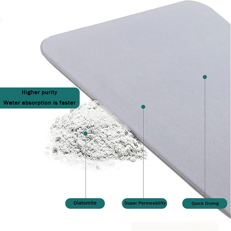 24 in Faucet Mat for Kitchen Sink, Quick Drying Faucet
