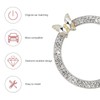 Merdege Bling Car One-Button Start Decorative Sticker, Butterfly Key Ignition