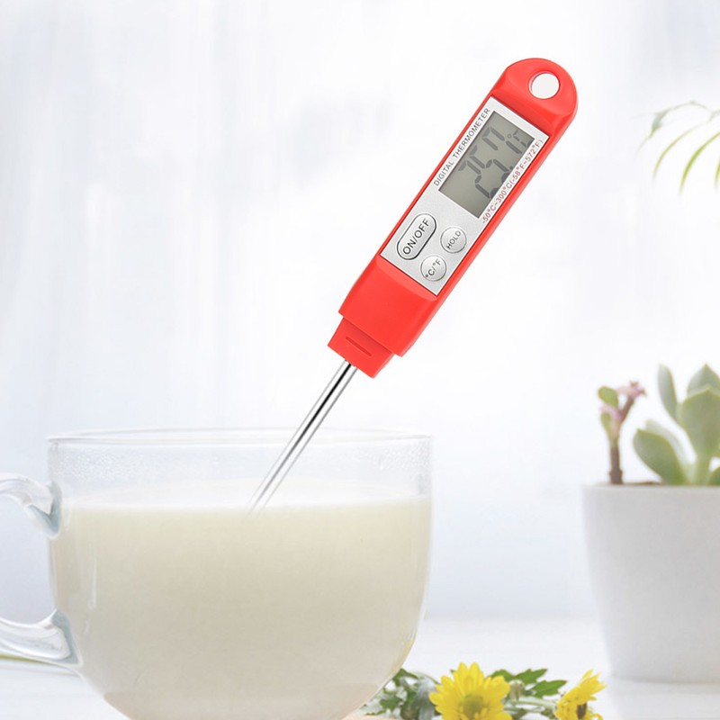 Probe Type Digital Food Thermometer Portable BBQ Barbecue Temperature Meter