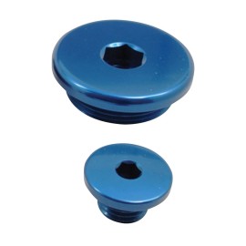 Works Connection Engine Plug Kit Blue For YAMAHA YZ WR YFZ 250 450