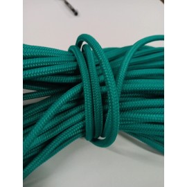 Valley 1/4 x 200 ft. Stiff Braid Polyester Halter Rope. Turquoise . Made in USA
