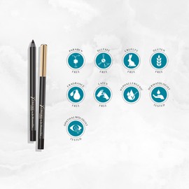 Xtreme Lashes GlideLiner Long Lasting Eye Pencil with Sharpener, Forest Green, 0.04 Oz, Waterproof Makeup, Gel Formula, Blendable, Smudge, Fade, & Sweat Proof