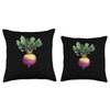 Rutabaga Pop Art Throw Pillow