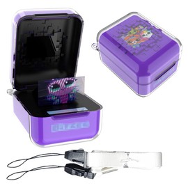 For Bitzee Case, Interactive Toy, Digital Pet and Transparent TPU Case, Soft [YCJDP] Waterproof, Dustproof, Lightweight, Shockproof, Odorless, Durable, Soft for Bitzee Virtual Electronic Pet