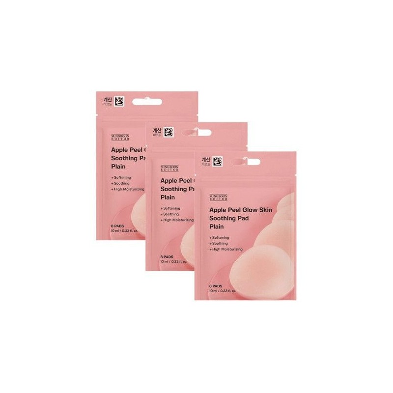 Ingredient Editor Apple Peel Smooth Texture Soothing Pad Plain, 8