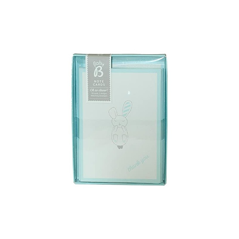 KTWO Baby B Thank You Cards, Blue