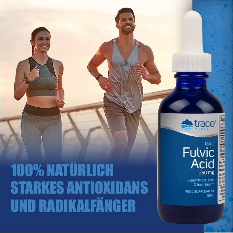 Trace Minerals Fulvic Acid | Liquid Ionic Fulvic Acid |