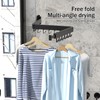 ZdwCyl Clothes Drying Rack,Laundry Drying Rack Wall Mount, Space Saver