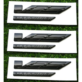 3Pcs V-Blackwing Emblems V-Series Black Out Blackwing Badge V Logo Compatible with 2020-2025 CT4 CT5 86596092 (3Pcs Emblems - Glossy Black)