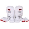 Yihiro Security Alarm Infrared Sensor Security 105dB Loud for Home