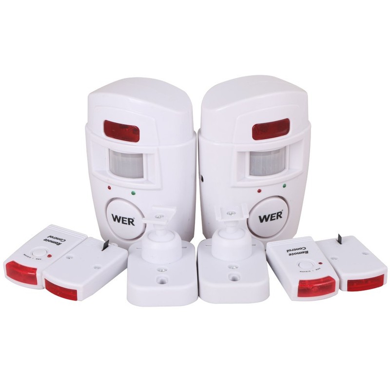 Yihiro Security Alarm Infrared Sensor Security 105dB Loud for Home