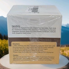 Unbranded TURMERIC & KOJIC Cleansing Pads Ultra-Hydratin