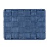 WENKO Adria 23786100 Storage Basket with Lid 19 x 10 x 14 cm Dark Blue