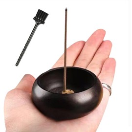 YJRUNFU Incense Stand, Stylish Wooden Incense Holder, Interior Decoration, Ash Spill, Japanese Style, Mini Buddhist Altar Incense Burner, Meditation, Purification, For Buddhist Altar, Stylish,