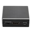 Digital Optical Fiber Analog HDMI Audio Splitter Aluminum Black 4K