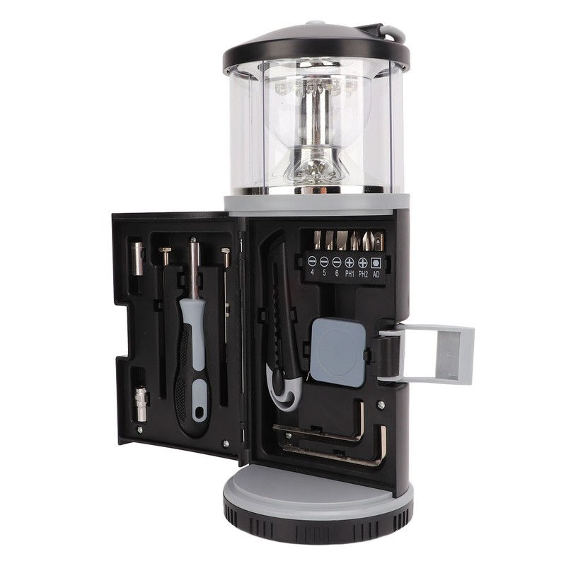 Lantern Hardware Tool Set Multifunction Auto Repair Outdoor Camping Hardware