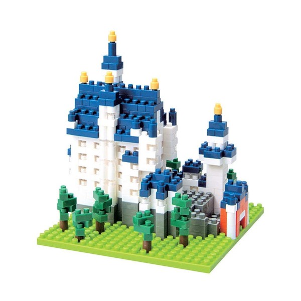 Nanoblock Architecture - Cinderella's Castle (Neuschwanstein Castle)