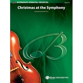 Christmas at the Symphony: Conductor Score & Parts (Belwin Intermediate String/Full Orchestra)