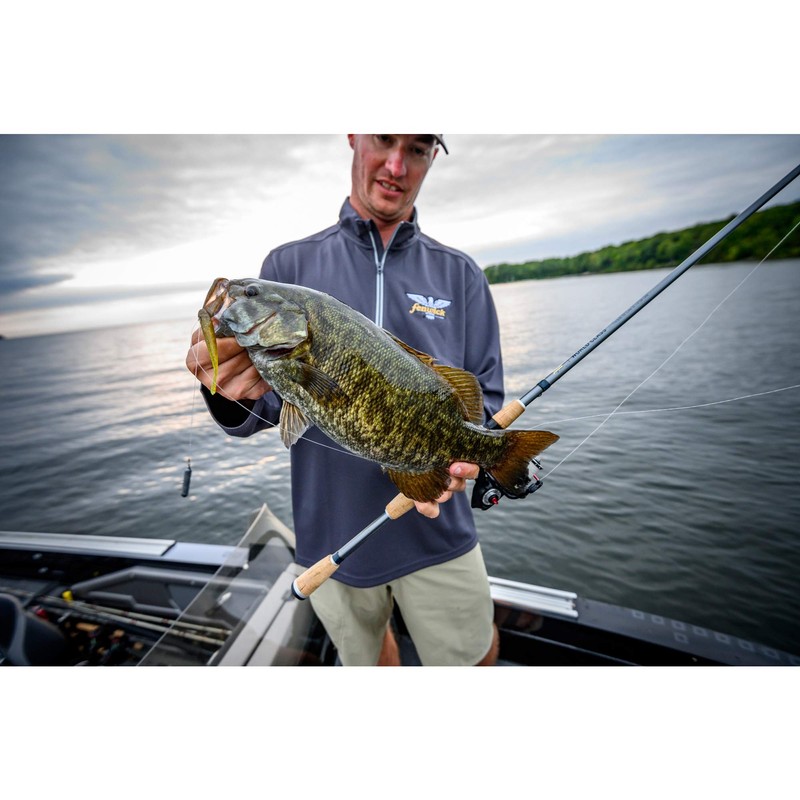 PowerBait Pro Twitchtail Minnow Black-Orange 3in | 8cm